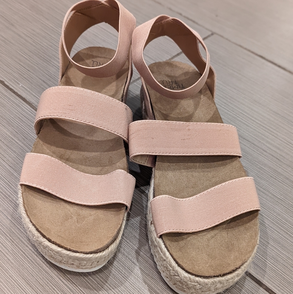 Time and tru sandals